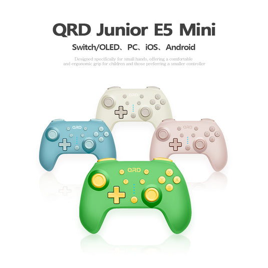 QRD Junior E5 Mini wireless controller for Switch/OLED, PC, iOS, Android