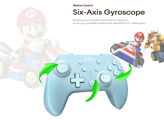 Função Turbo e Giroscópio de Seis Eixos