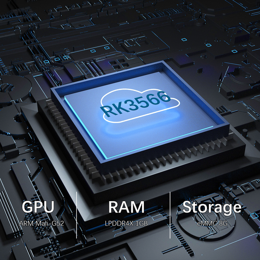 Built-in eMMC 8GB storage