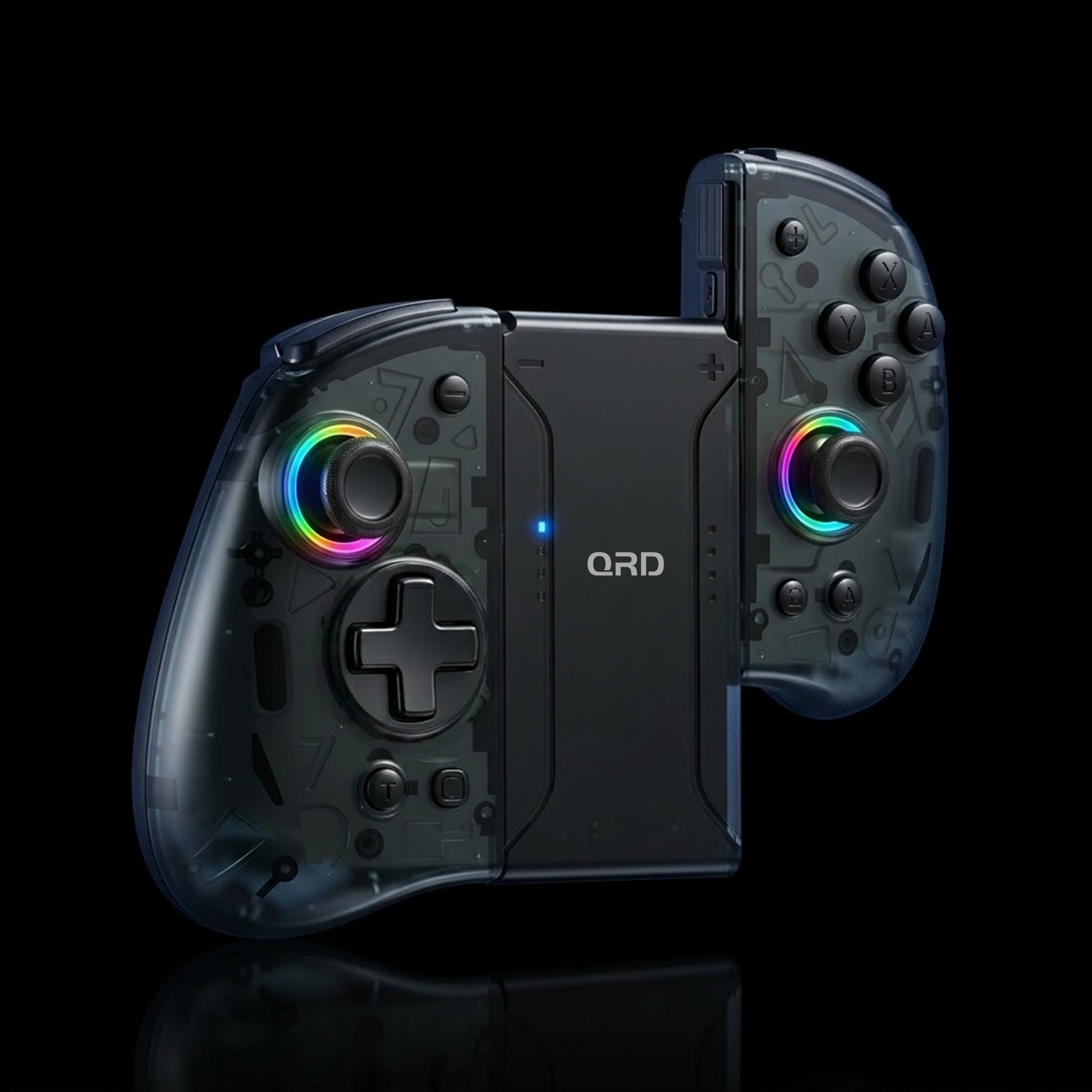 Joy-pad sem fio QRD Stellar T5 com joysticks de efeito Hall para