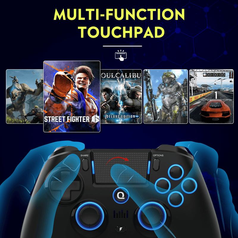 Carregue imagem no visualizador da galeriaQRD Spark N5 hall effect wireless PS4/PS5 controller