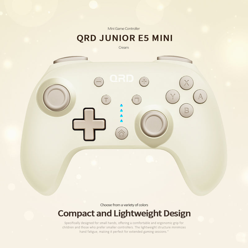 Load image into Gallery viewer, QRD Junior E5 Mini wireless controller for Switch/OLED, PC, iOS, Android