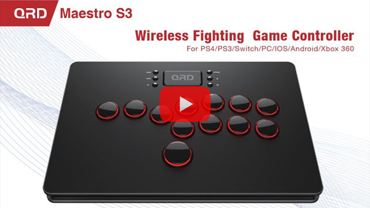 QRD Maestro S3 Wireless Fighting Stick Unboxing