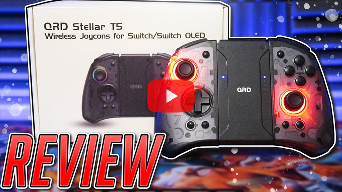 Análise do QRD Stellar T5 Wireless Joy-Pad para Switch! | Mikeinoid 