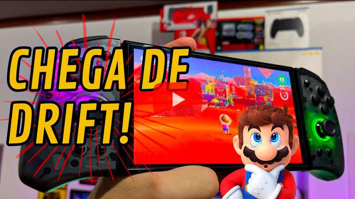 O CONTROLE DEFINITIVO do Nintendo Switch: QRD STELLAR T5 Review – Até joguei fora meus Joy-cons!