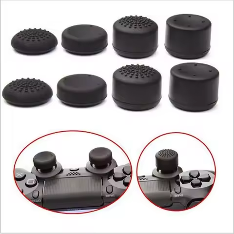 8PCS Universal Silicone Analog Stick Grip Caps For QRD SPARK N5 / QRD FERROX M5 Thumb Grips Accessories
