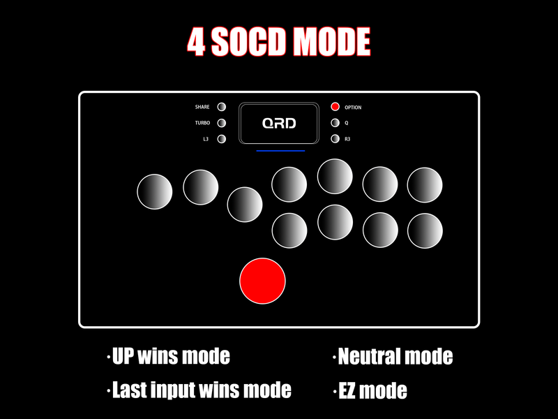 Load image into Gallery viewer, QRD Maestro S3 wireless leverless Hitbox Fighting Arcade Stick
