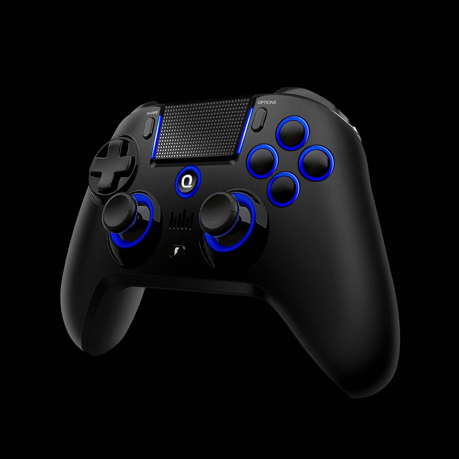 Controle sem fio QRD Spark N5 PS5/PS4/PS3 com joystick de efeito Hall ...