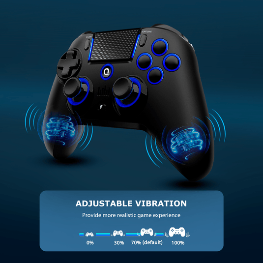 QRD Spark N5 wireless PS4/PS5 controller dual vibration