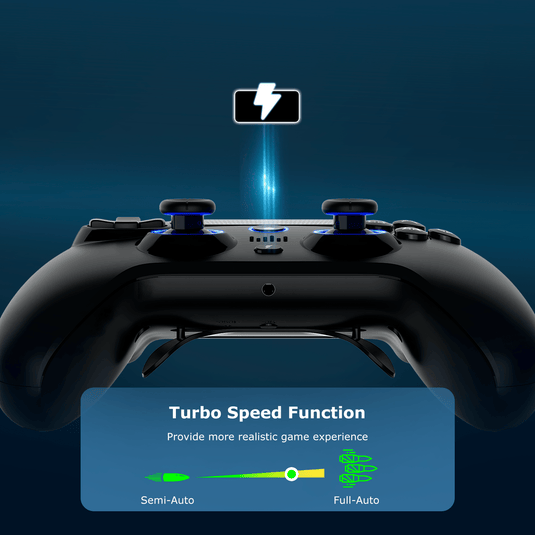 QRD Spark N5 wireless PS4/PS5 controller Turbo function