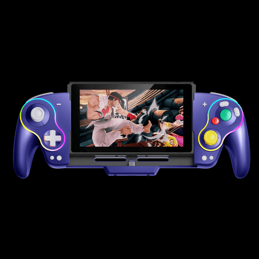 Controlador portátil com fio QRD Stellar V3 para Switch/OLED